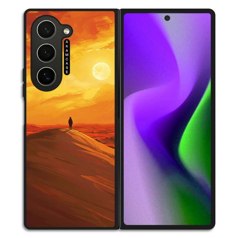 کاور آکام مدل AMC-WSGZFOLD6-DESERT-12 مناسب برای گوشی موبایل سامسونگ Galaxy Z Fold 6