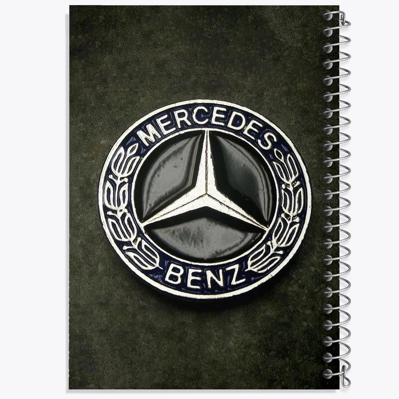 دفتر مشق 50 برگ خندالو مدل مرسدس بنز Mercedes Benz کد 23502