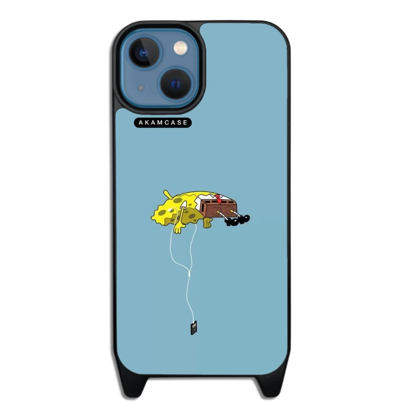 کاور آکام مدل AMC-WLA14-SPONGE BOB1 مناسب برای گوشی موبایل اپل iPhone 14