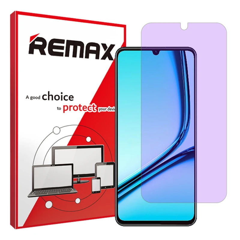 محافظ صفحه نمایش ضد اشعه بنفش ریمکس مدل Resistant‌ مناسب برای گوشی موبایل ریلمی NOTE 50