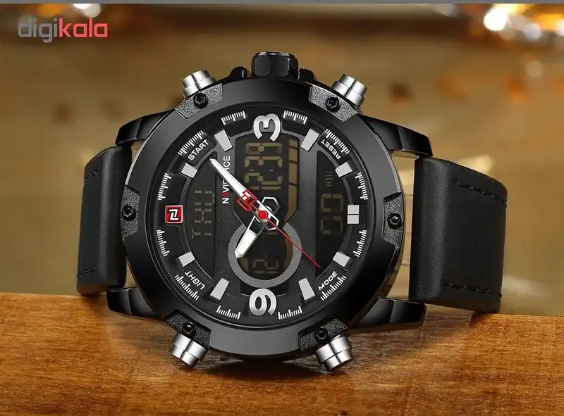 ساعت مچی عقربه ای مردانه نیوی فورس مدل NF9097M/BBB