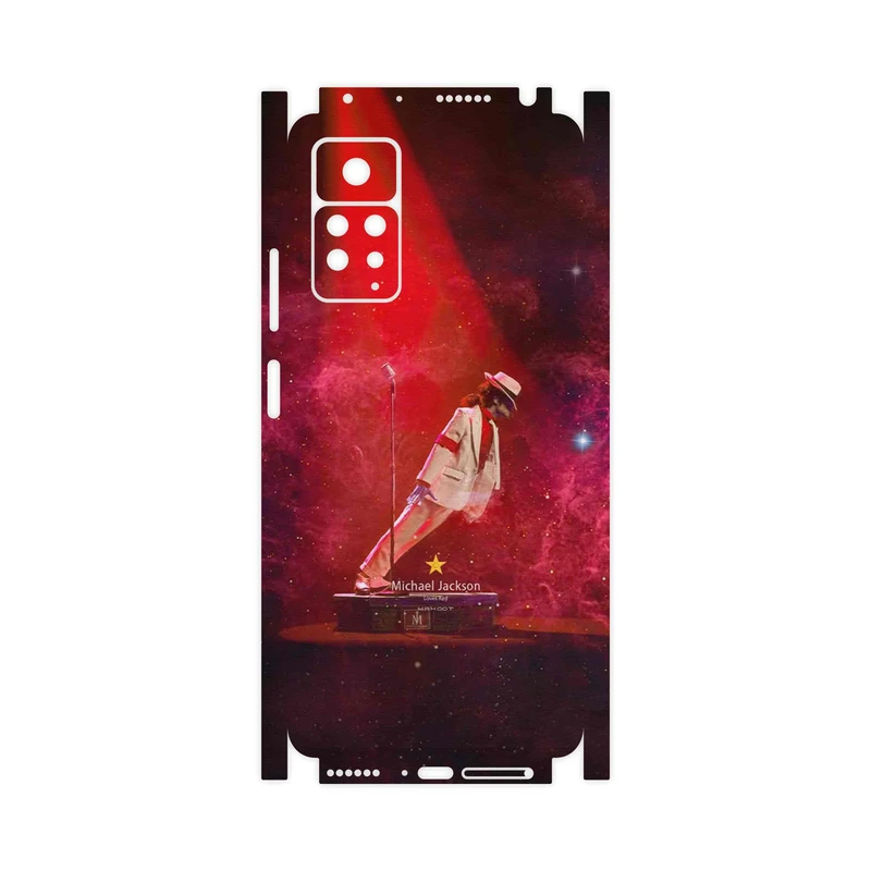برچسب پوششی ماهوت مدل Michael Jackson-FullSkin مناسب برای گوشی موبایل شیائومی Redmi Note 11 Pro Plus 5G (India)