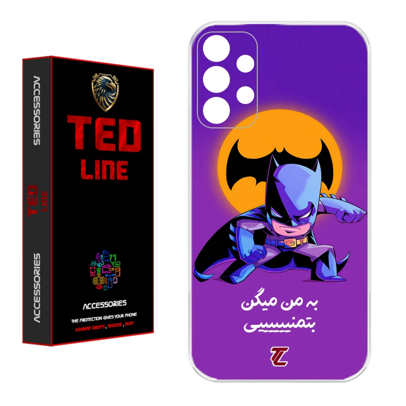 کاور تد لاین طرح بتمن کد 1105 مناسب برای گوشی موبایل سامسونگ Galaxy A53