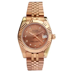ساعت مچی عقربه ای زنانه رولکس مدل دیت جاست کد WSL-23