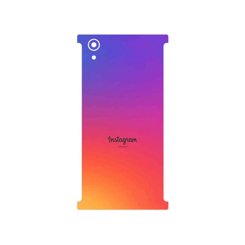 برچسب پوششی ماهوت مدل Instagram مناسب برای گوشی موبایل سونی Xperia XA1 Plus