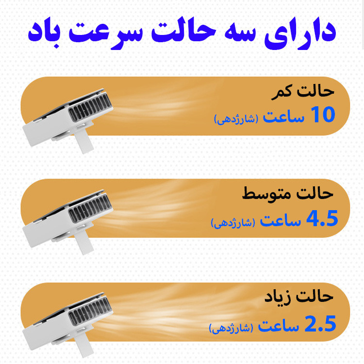 پنکه شارژی مدل DQ205