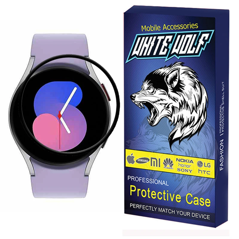 محافظ صفحه نمایش وایت ولف مدل W-PWM مناسب برای ساعت هوشمند سامسونگ Samsung Watch 5 40mm