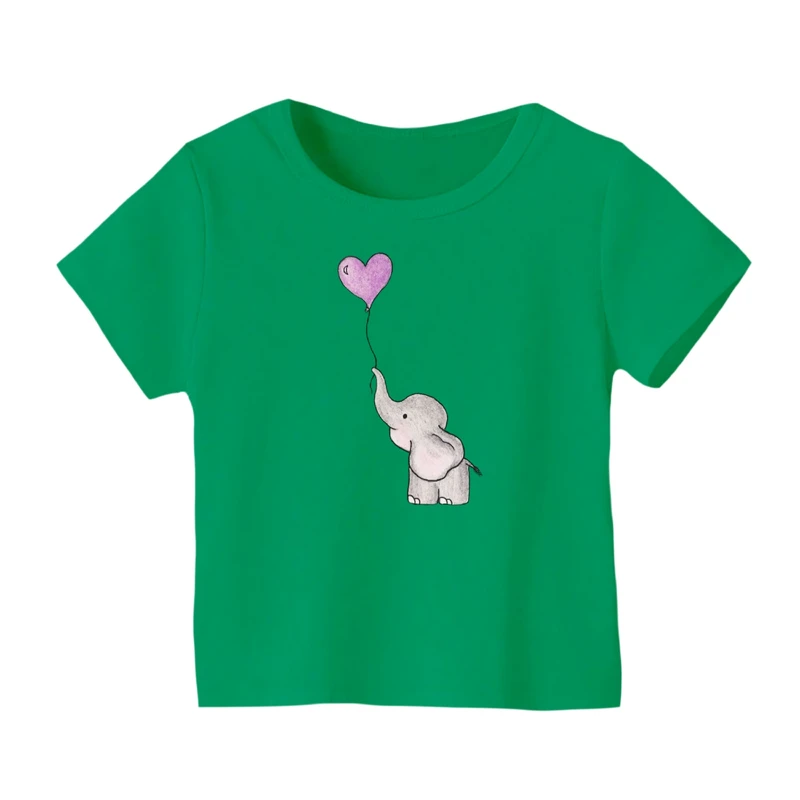 تی شرت آستین کوتاه بچگانه مدل فیل کد ۱۹