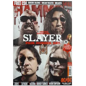 مجله METAL HAMMER دسامبر 2009