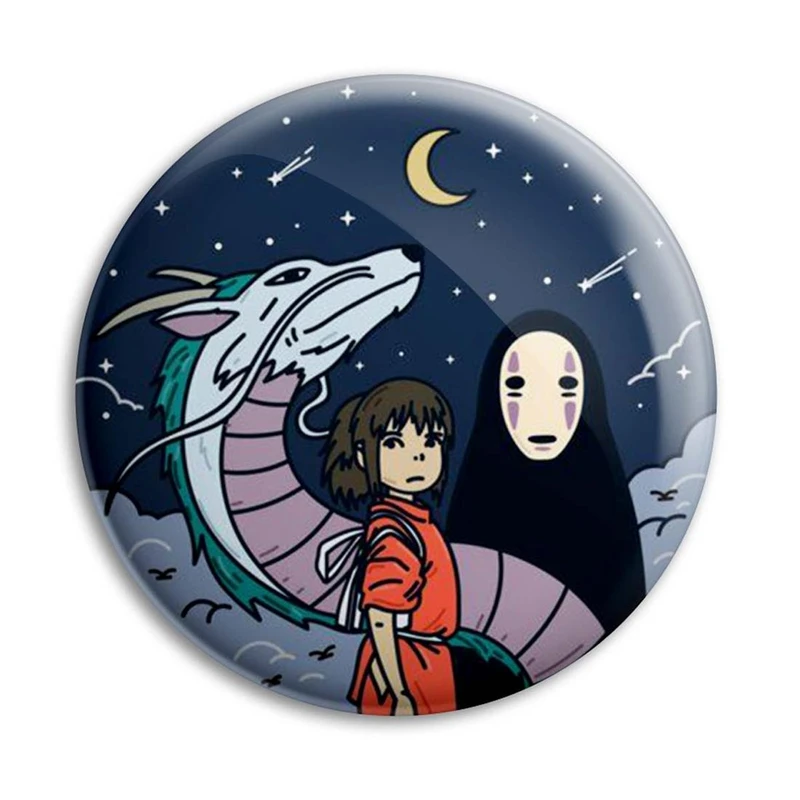 مگنت پرمانه طرح Spirited Away کد pmag.25649