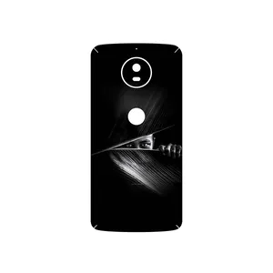 MAHOOT Black Portrait Cover Sticker for Motorola Moto G5S