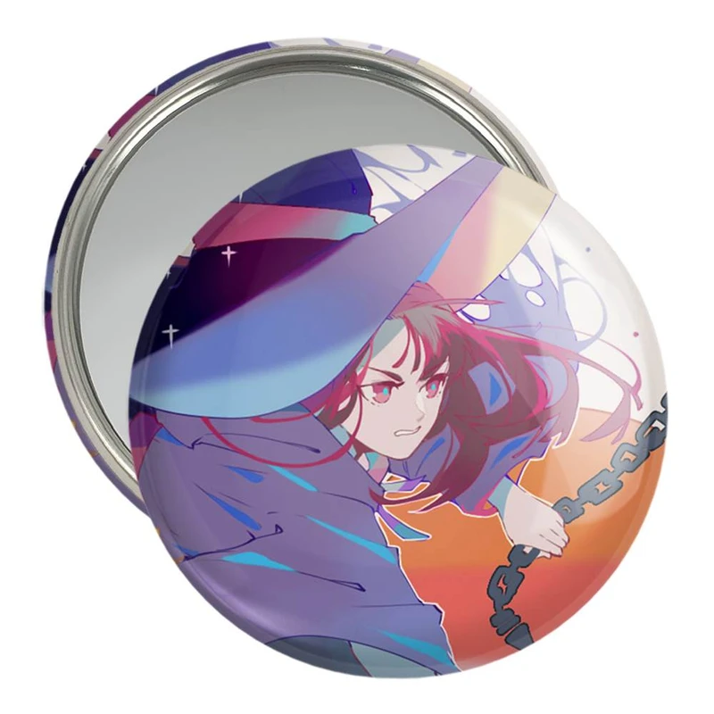 آینه جیبی خندالو مدل اکو انیمه Little Witch Academia  کد 22914