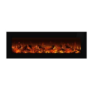 میز تلویزیون دیواری شومینه بیستون مدل 40×150