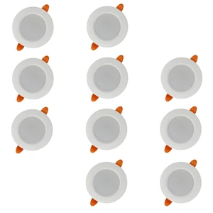 پنل سقفی ال ای دی 7 وات رزاس مدل rs9000a طرح توکار بسته 10 عددی