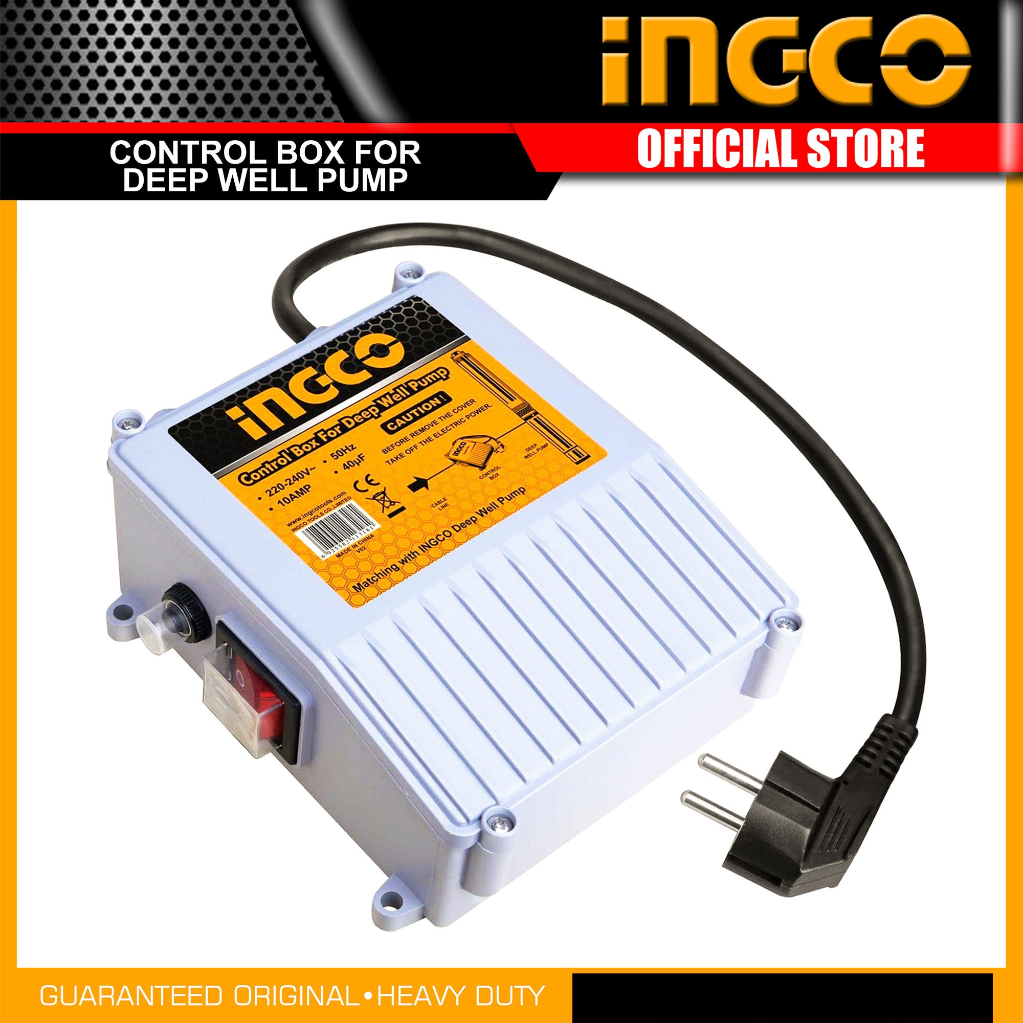 پمپ آب اینکو مدل DWP7501-750W-1.0HP-80M-11/4inch