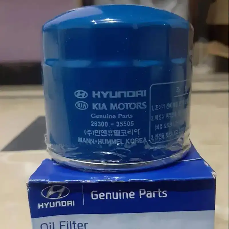فیلتر روغن خودرو هیوندای جنیون پارتس مدل 35505 مناسب برای هیوندای ix35