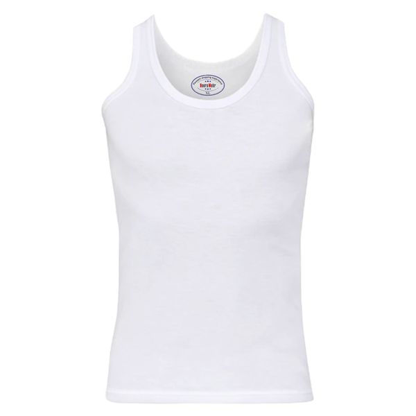 زیرپوش رکابی یقه گرد مردانه هورا مهر مدل HZ-RW01