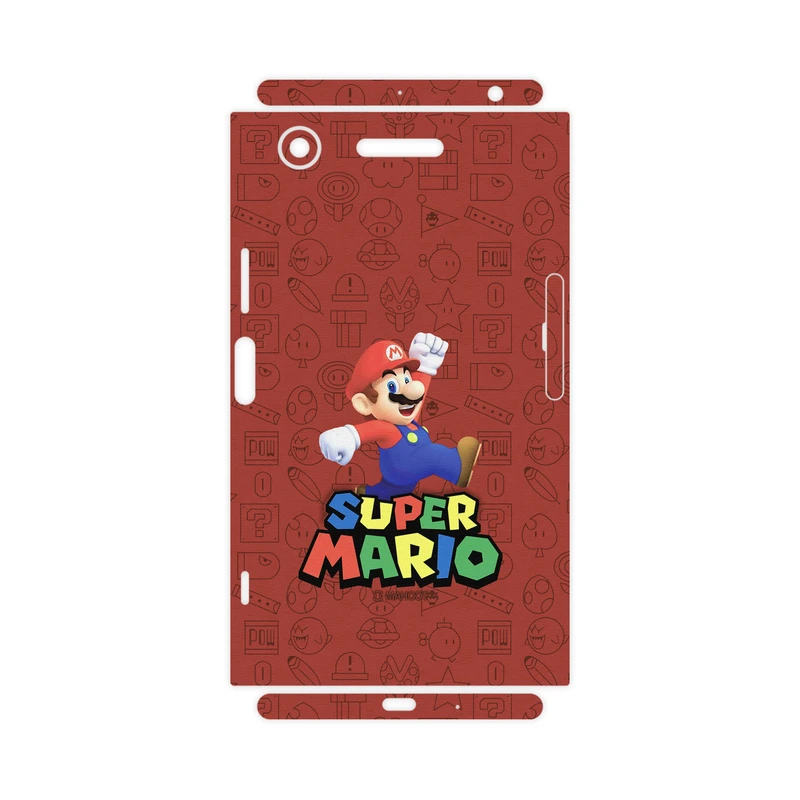 برچسب پوششی ماهوت مدل Super-Mario-Game-FullSkin مناسب برای گوشی موبایل سونی Xperia XZ1