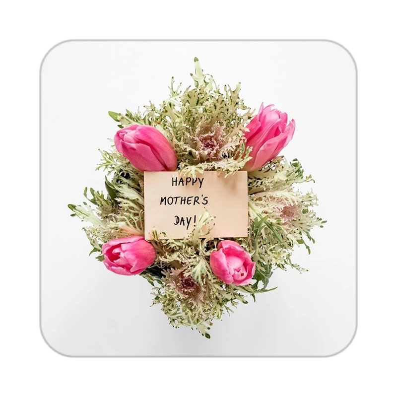 زیر لیوانی کاکتی طرح گل مدل mp17407