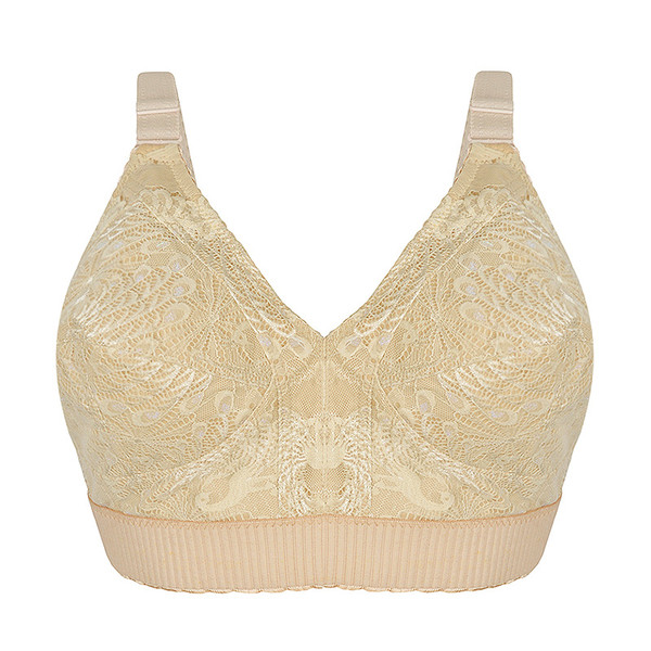 سوتین زنانه دکسونری مدل 355009509 دانتل رنگ کرم