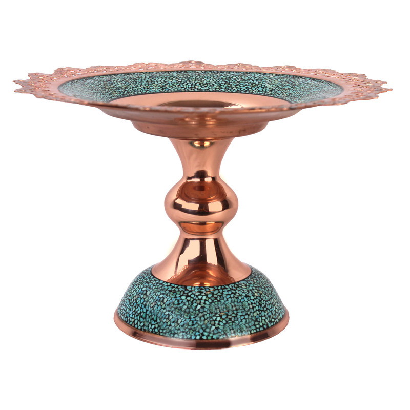 شیرینی خوری فیروزه کوبی طرح مشبک کد sh25 