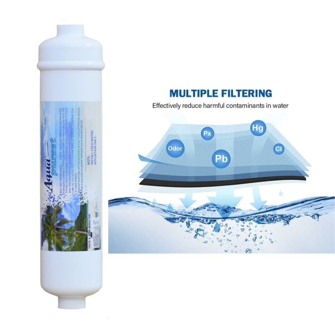 فیلتر تصفیه آب یخچال و فریزر آکوا پیورست مدل SL-2500 مجموعه 2 عددی