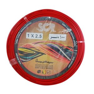 سیم برق افشان 1 در 2.5 سیما کابل رسانا مدل RW25