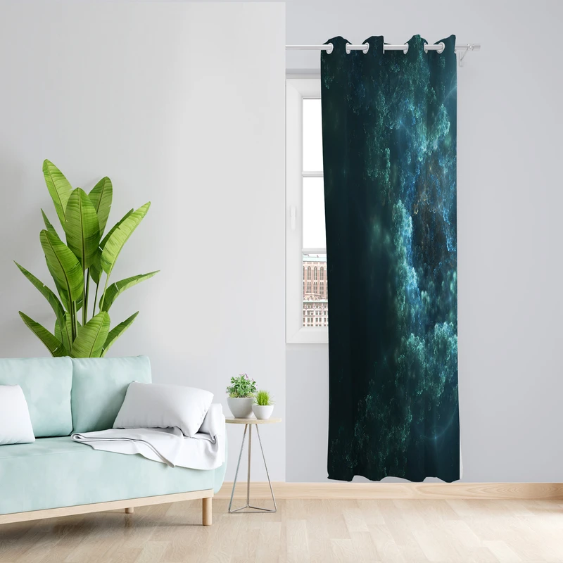 پرده مدل مخمل پانچی کد 2321 z سایز 140x200 سانتی متر