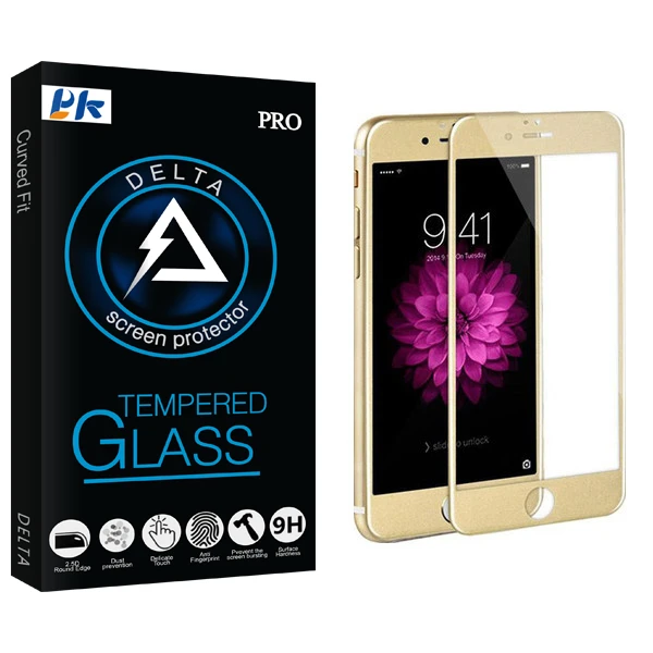 محافظ صفحه نمایش پی کی مدل Delta Glass مناسب برای گوشی موبایل اپل iPhone 8 Plus