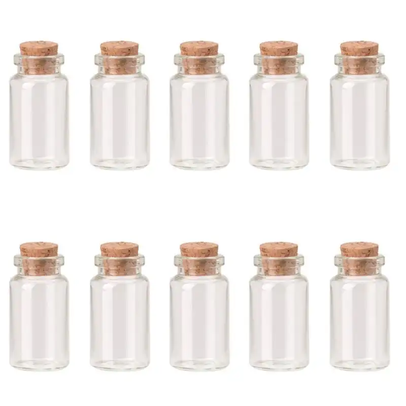 بطری دکوری مدل ویال بسته 10 عددی