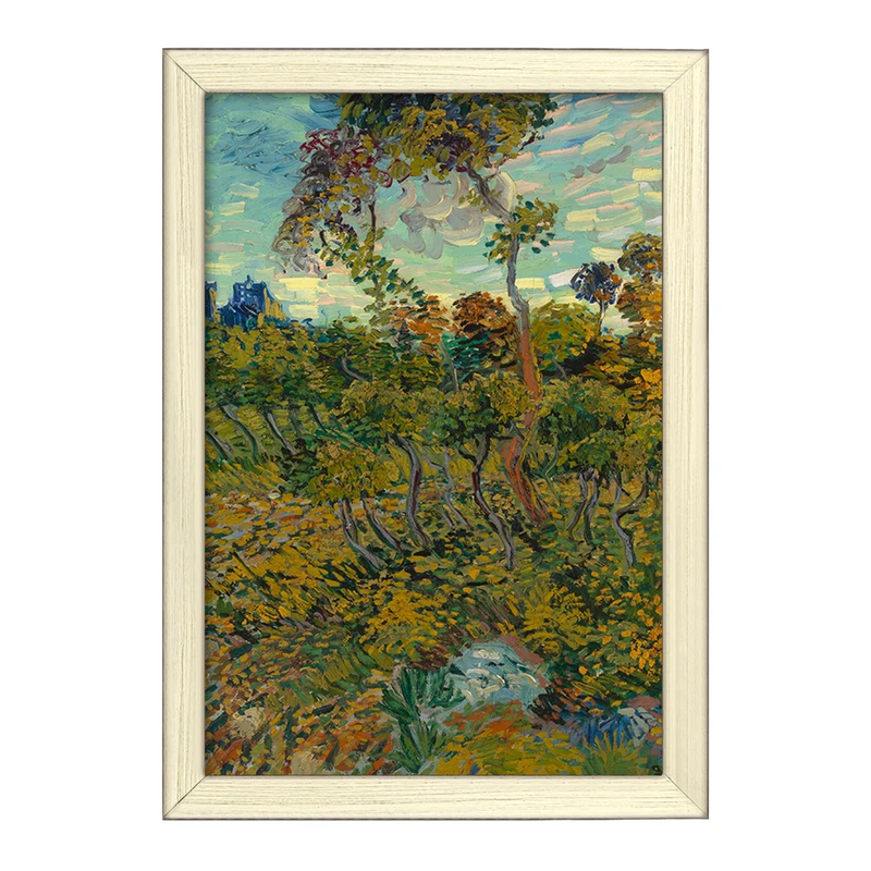تابلو خندالو طرح غروب درمونت ماژور ونسان ونگوگ (Van Gogh) کد 36792