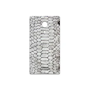 MAHOOT Cobra-Belly-Leather Cover Sticker for Sony Xperia SP
