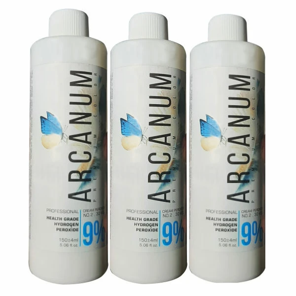 اکسیدان بیول مدل Arcanum نه درصدی حجم 150 میلی لیتر مجموعه 3 عددی