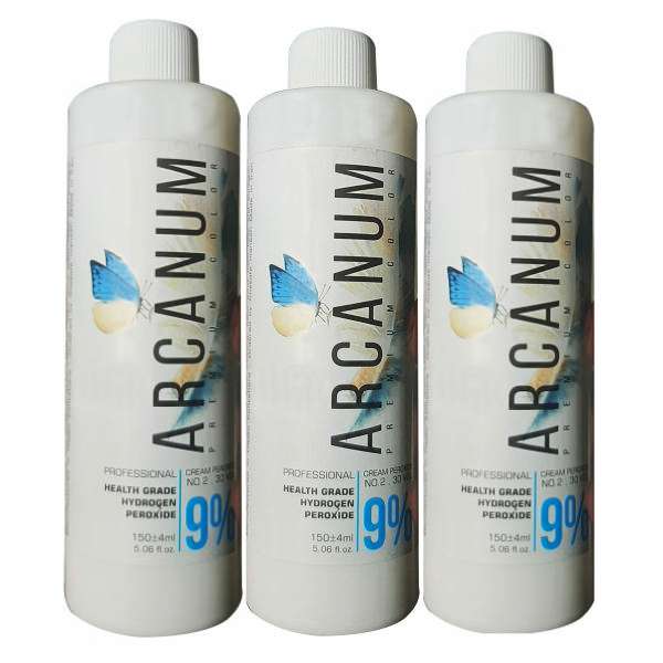 اکسیدان بیول مدل Arcanum نه درصدی حجم 150 میلی لیتر مجموعه 3 عددی اکسیدان بیول مدل Arcanum نه درصدی حجم 150 میلی لیتر مجموعه 3 عددی