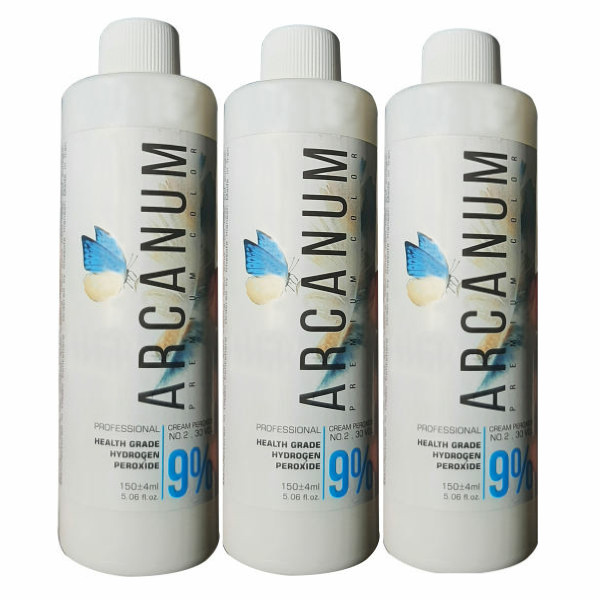 اکسیدان بیول مدل Arcanum نه درصدی حجم 150 میلی لیتر مجموعه 3 عددی اکسیدان بیول مدل Arcanum نه درصدی حجم 150 میلی لیتر مجموعه 3 عددی