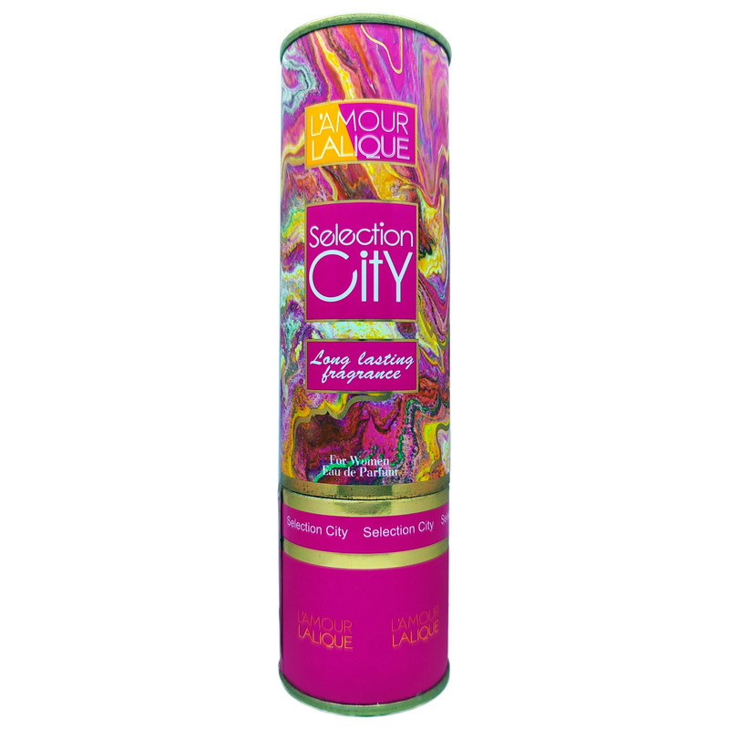 عطر جیبی زنانه سلکشن سیتی لالیک لامور حجم 20 میلی لیتر