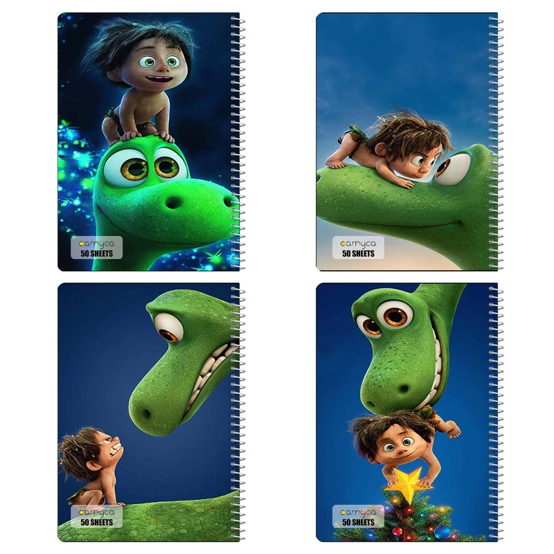 دفتر نقاشي 50 برگ کارنيکا طرح دایناسور خوب The Good Dinosaur کد 22898 مجموعه 4 عددی