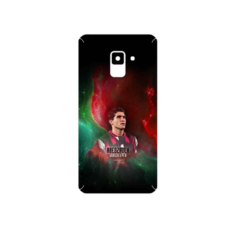 برچسب پوششی ماهوت مدل Ahmad Reza Abedzadeh مناسب برای گوشی موبایل سامسونگ Galaxy A8 2018