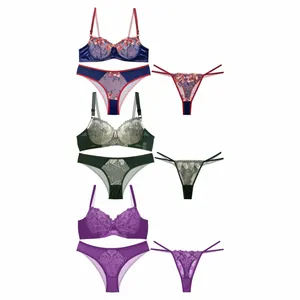 ست شورت و سوتین زنانه نوشه پوش مدل کد 13-12-11-409 مجموعه 6 عددی