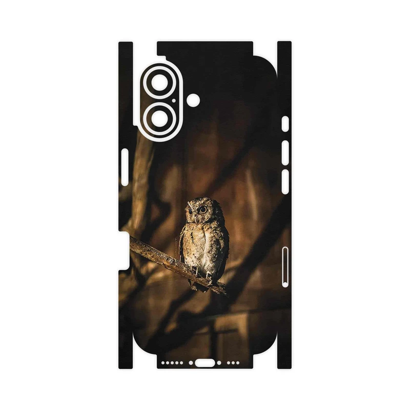 برچسب پوششی ماهوت مدل Owl-FullSkin مناسب برای گوشی موبایل اپل iPhone 16