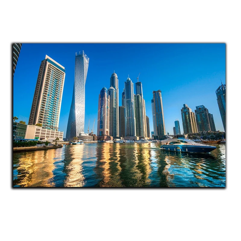 تابلو شاسی بکلیت طرح درونمای شهر دبی مدل SH-690