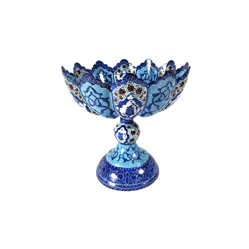 شکلات خوری میناکاری مدل اسلیمی کد B25