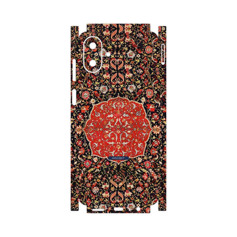 برچسب پوششی ماهوت مدل Persian_Carpet_Red-FullSkin مناسب برای گوشی موبایل سامسونگ Galaxy A07