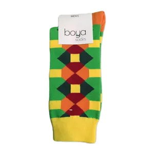 جوراب مدل فانتزی هندسی