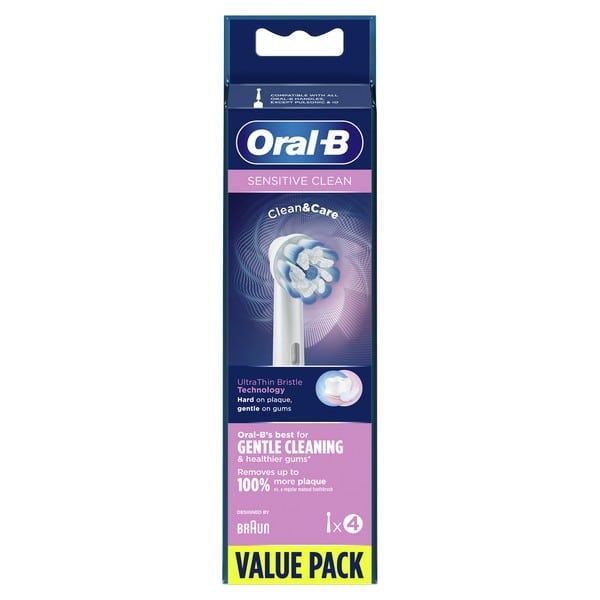 سری یدک مسواک برقی اورال-بی مدل Sensitive Clean بسته 4 عددی -  - 6