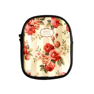کیف رودوشی زنانه مدل گلدار کد K43