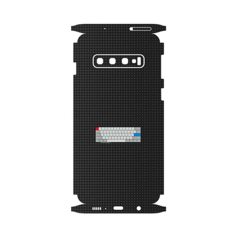 برچسب پوششی ماهوت مدل Minimal Keyboard Icon-FullSkin مناسب برای گوشی موبایل سامسونگ Galaxy S10