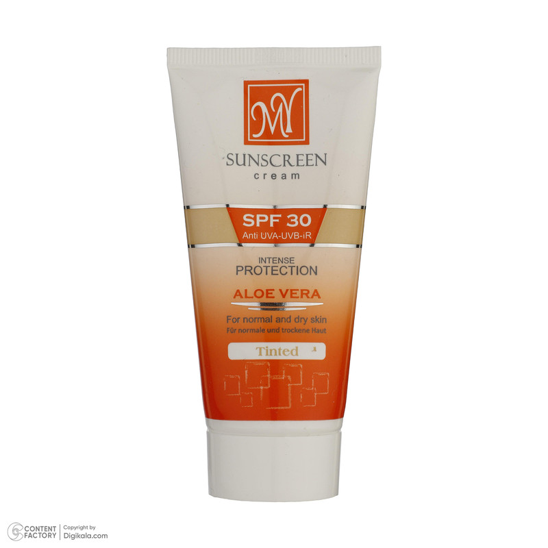 کرم ضد آفتاب رنگی مای مدل SPF30 مناسب پوست های خشک و معمولی حجم 50 میلی لیتر