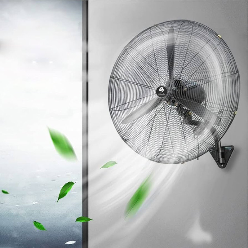 پنکه صنعتی دیواری هانا مدل 26HP01