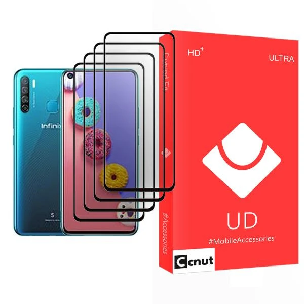 محافظ صفحه نمایش کوکونات مدل UD Ultra MIX004 مناسب برای گوشی موبایل اینفینیکس S5 بسته چهار عددی